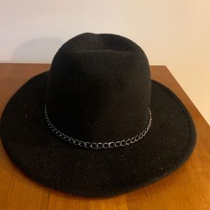 Fedora Hat Women Black